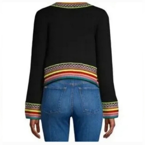 Alice + Olivia embroidered open front jacket in size XS - Picture 2 of 14